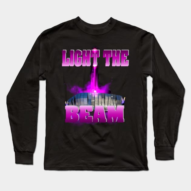 Light The Beam Vintage Long Sleeve T-Shirt by rattraptees